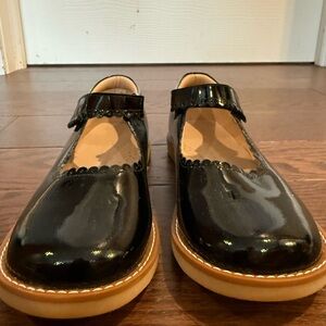 Elephantino Black Patent Mary Jane Shoes